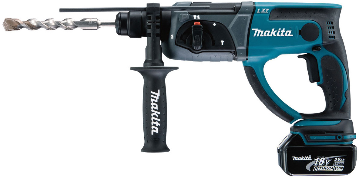 Makita Cordless Rotary Hammer 20mm 1100rpm 18V 3.2kg DHR202RFE